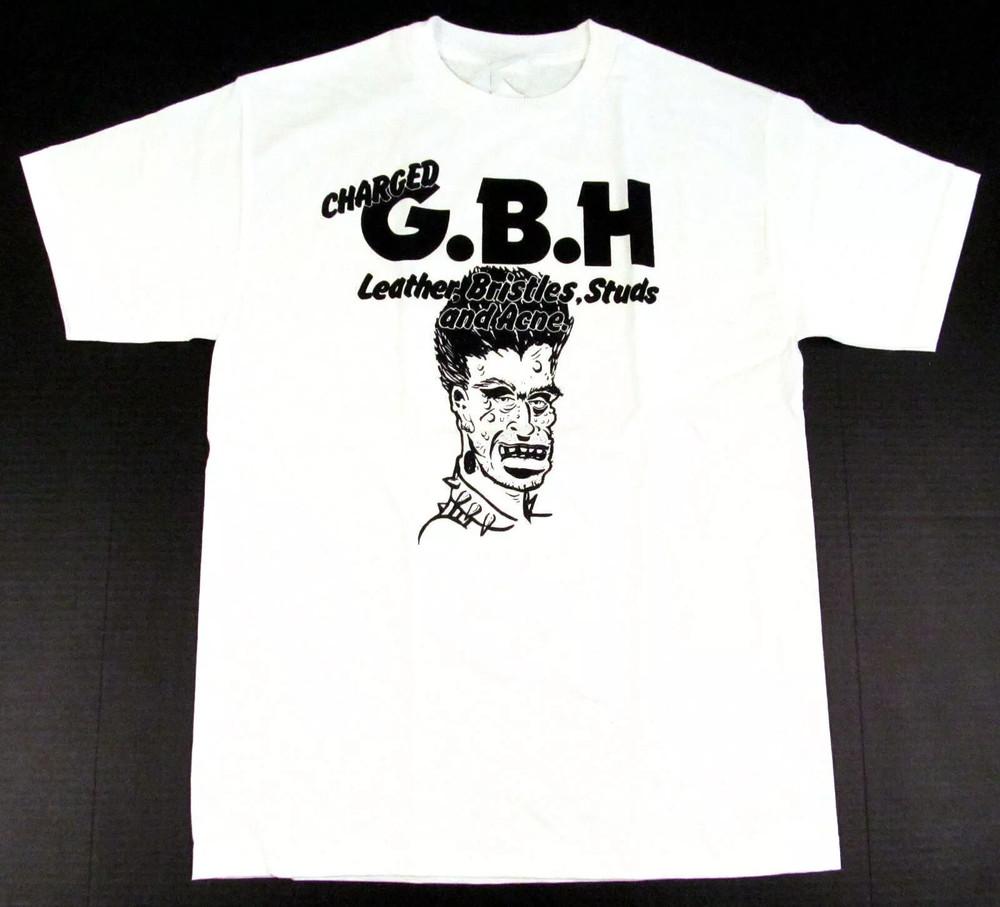 

CHARGED GBH Band Studs And Acne T Shirt Full Size S5XL FH36 Unisex T-Shirt L