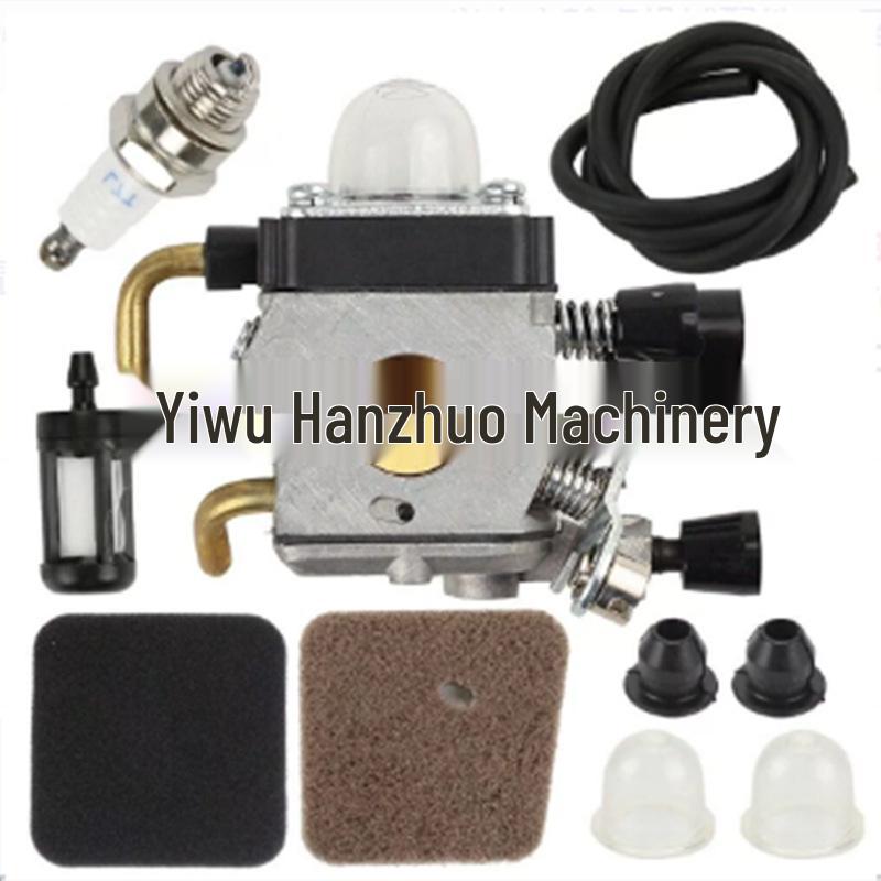 FS55, FC55 Carburetor, Air & Fuel Filters, Line Kit for Lawn Mowers