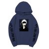 Jujutsu Kaisen Satoru Gojo Unisex Fleece Hoodie Autumn Winter Anime Character Japanese Kanji Sleeve Print Long Sleeve Pullover Sweatshirt
