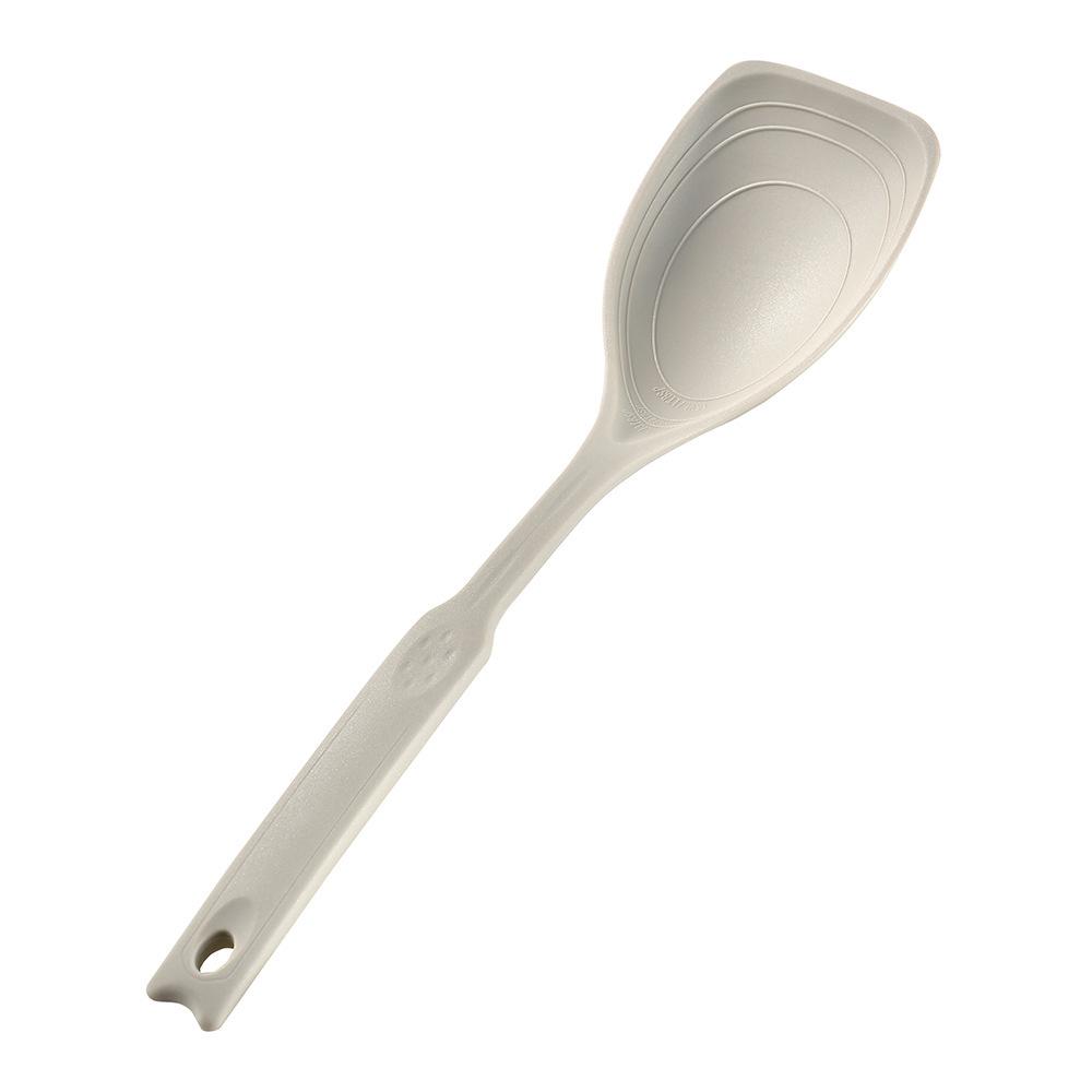 In-Stock High-Temperature Resistant Silicone Spatula Spoon with Scale for Non-Stick Pans