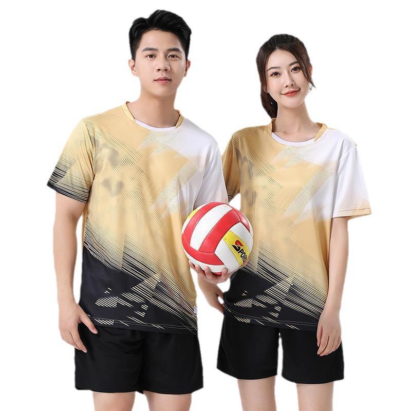 Football Training Clothes Manufacturers Wholesale Table Tennis Badminton Tennis Leisure Sports Competition Clothes Summer New Breathable