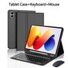 Custodia con Tastiera per Redmi Pad 2 Pro 12.1 Pollici,Custodia per Tablet Redmi Pad 2 Pro 12.1 Pollici con Tastiera Bluetooth Staccabile