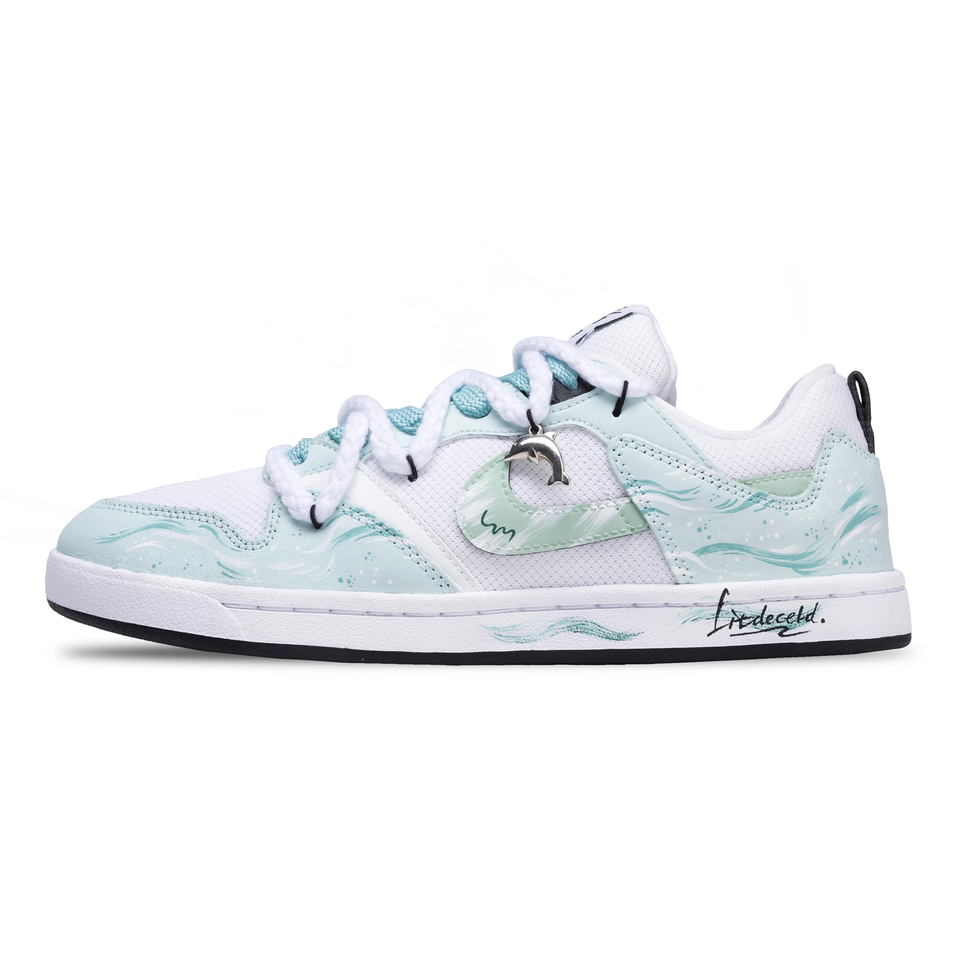 

Nike SB Alleyoop By The Rhine Slip Resistant, Abrasion Resistant, Lightweight CJ0882-100(Team864-GS) 36