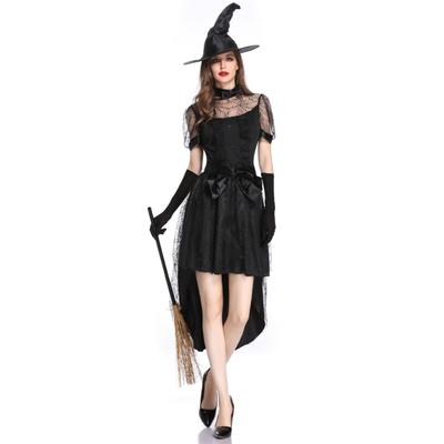 Halloween-Kostüm Erwachsene, Hexenkostüm, Dämonen-Bösewicht-Kostüm