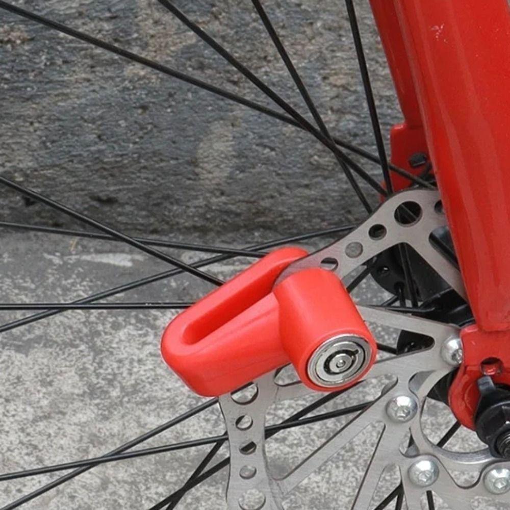 Mini Size Bicycle Disc Brake Lock Steel Wire Anti Theft Lock Portable Bike Lock  Bicycle