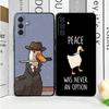 Funny Cartoon Goose Game Soft Phone Case for Samsung A17 A37 A57 A16 A26 A36 A56 A15 A25 A35 A55 A14 A24 A34 A54 A13 A23 A33 A53