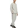 adidas Originals X Pharrell Williams Solid Logo Print Long Sleeve T-Shirt Unisex Tops Brown HN3438