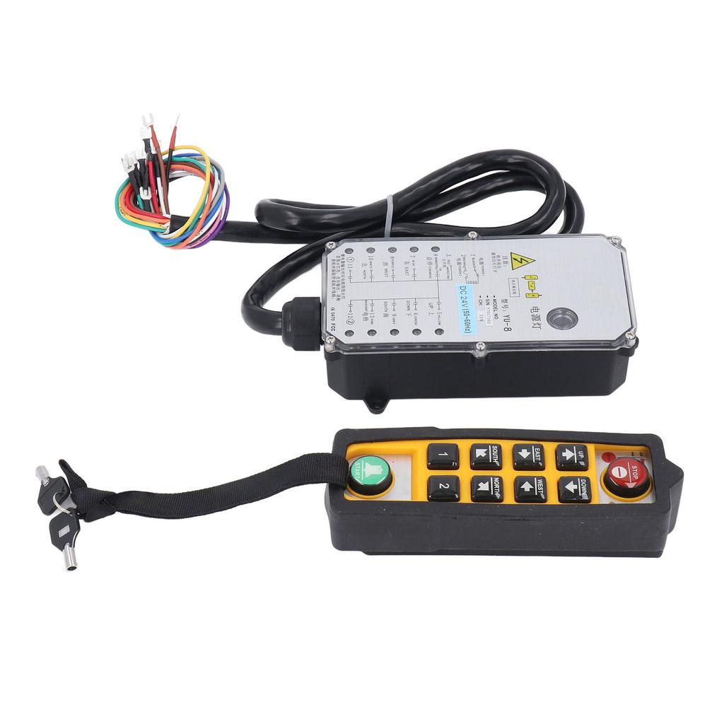 Wireless Crane Remote Control 6 Directional Buttons IP65 Waterproof Industrial Lift Remote Control