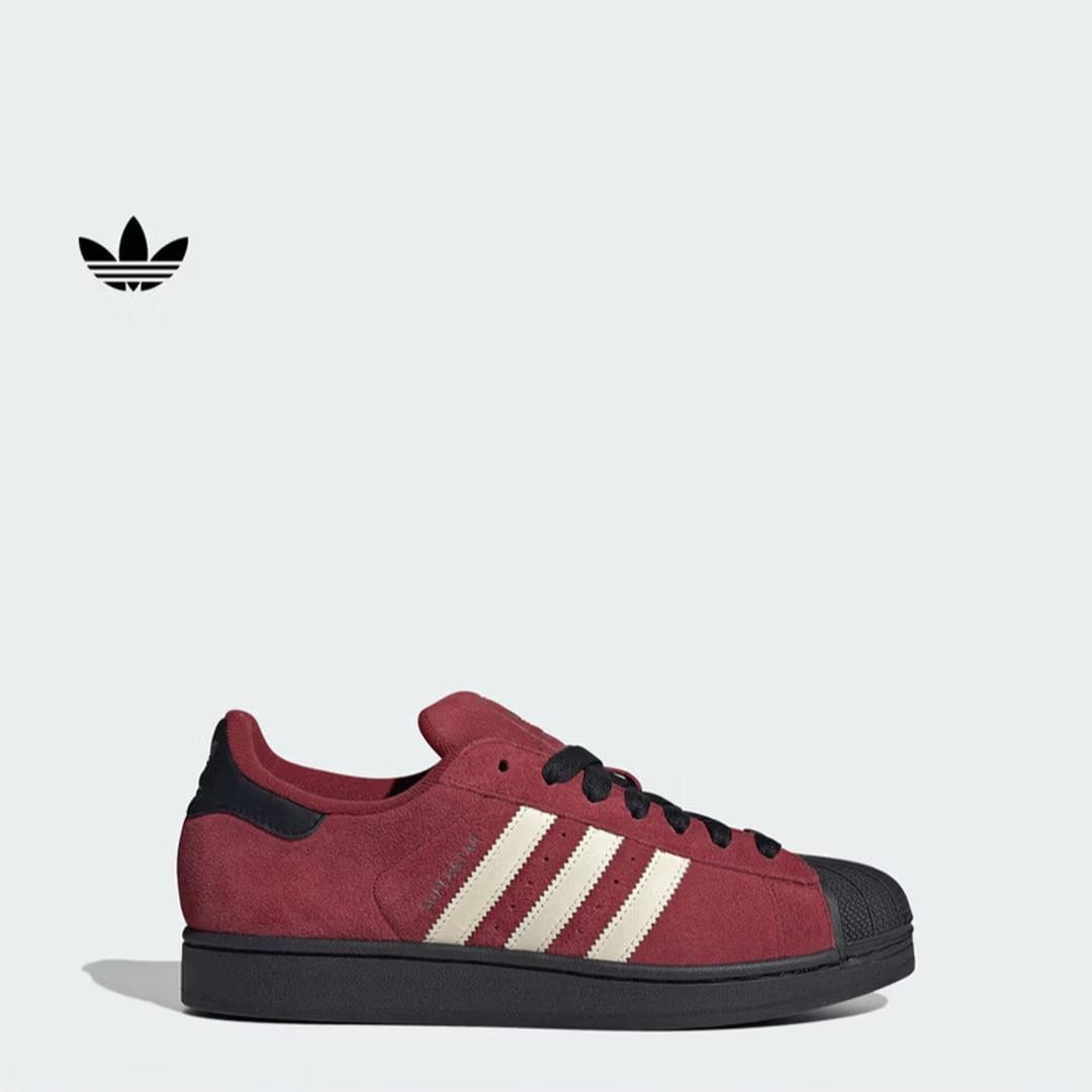 

Adidas SUPERSTAR II Классические удобные кроссовки с ракушкой Adidas Трилистник JQ3220 35.5 красный