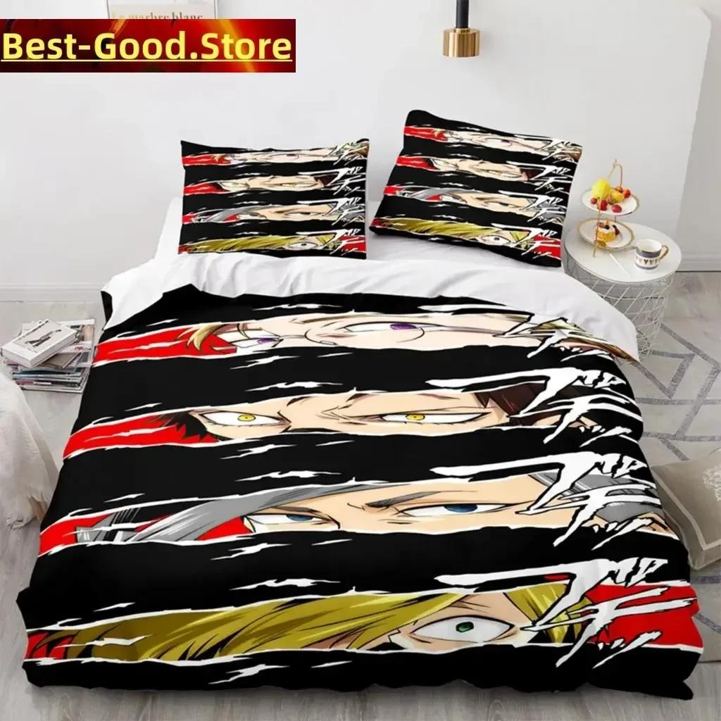 Anime Tokyo Revengers Ryuguuji Ken Sano Manjiro Set Biancheria da Letto Stampa Con Federa Copripiumino Singolo Matrimoniale Queen King Size