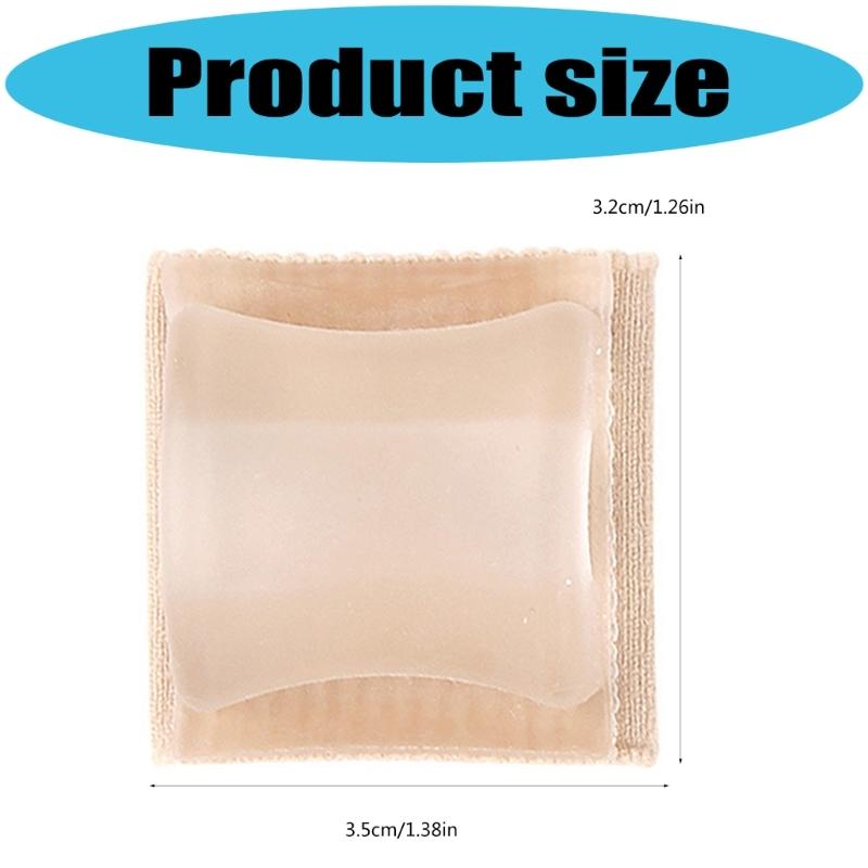 Flexible Toe Separator Elastic Corrector With Elastic Support Soft Nylon Blend Materials For Day Foot Comfortable