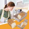 Kastenform 23x13cm Antihaft-Kastenformen zum Backen Mit Filter Lebensmittelgeeignete Kastenform Wiederverwendbare Kuchenform Für Ofen