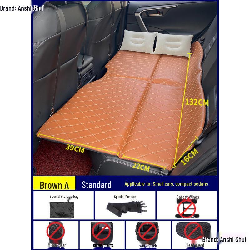 Foldable Car Rear Seat Sleeping Mattress for Travel