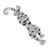 New Year Gifts Rhinestone Animal Fashion Jewelry Korean Style Pin Enamel Badges Tiger Brooches