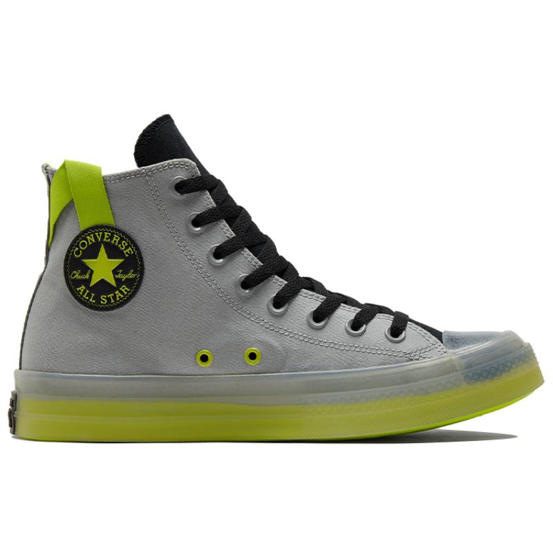 Converse Chuck Taylor All Star CX Gelee-Sohle Lässiger Komfort Mid-Top Canvas Unisex Grau Grün