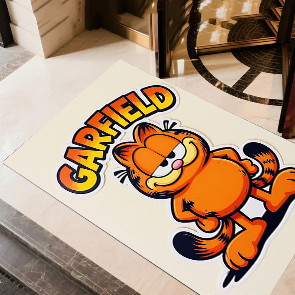 Garfield Cat Adventure Carpet Perfect for Kitchen Living Rooms Playrooms Foyer Anti-slip Rug Office home decor Spiritual Gift