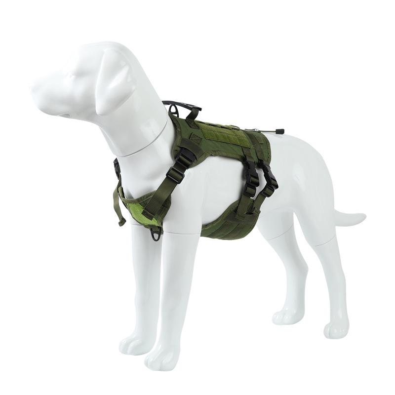 Water-Repellent Tactical Dog Harness & Leash for Medium/Large Dogs