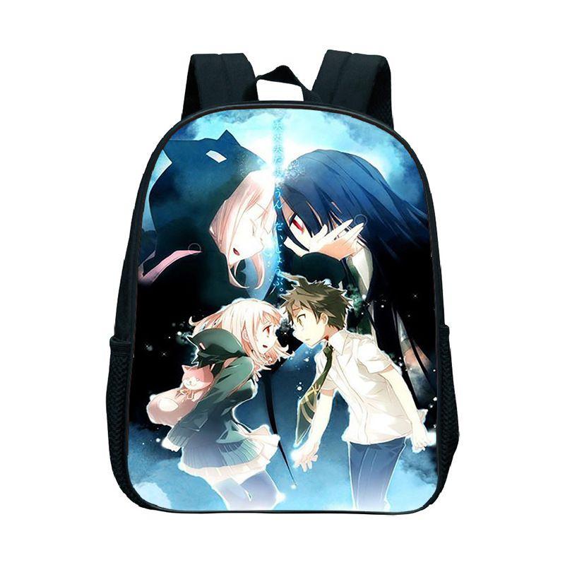 Sac à dos imprimé anime Danganronpa Imperméable Grande capacité Léger Portable Parfait pour l'école et les voyages