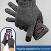 New Arrival: Fleece-Lined Touchscreen Cotton Gloves - Warm & Thick for Cold Weather Riding