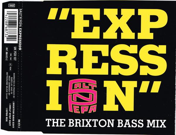 CD SALT 'N' PEPA - Expression (The Brixton Bass Mix) 8868732 FFRR 1990 Netherland Dance & Electronica Used