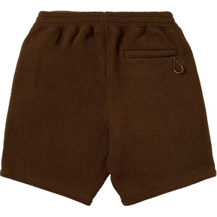 Palace Peak Fleece Short Mocha Unisex Bottoms Brown P24ST013