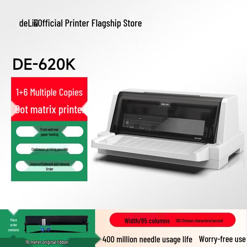 Deli DE-620K 24-Pin Dot Matrix Printer