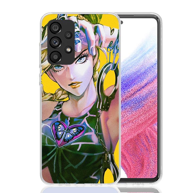 JoJo's Bizarre Adventure Jolyne Cujoh Phone Case For Samsung Galaxy A17 A16 A14 A15 A13 A57 A56 A54 A55 A53 A37 A36 A34 A35 A33