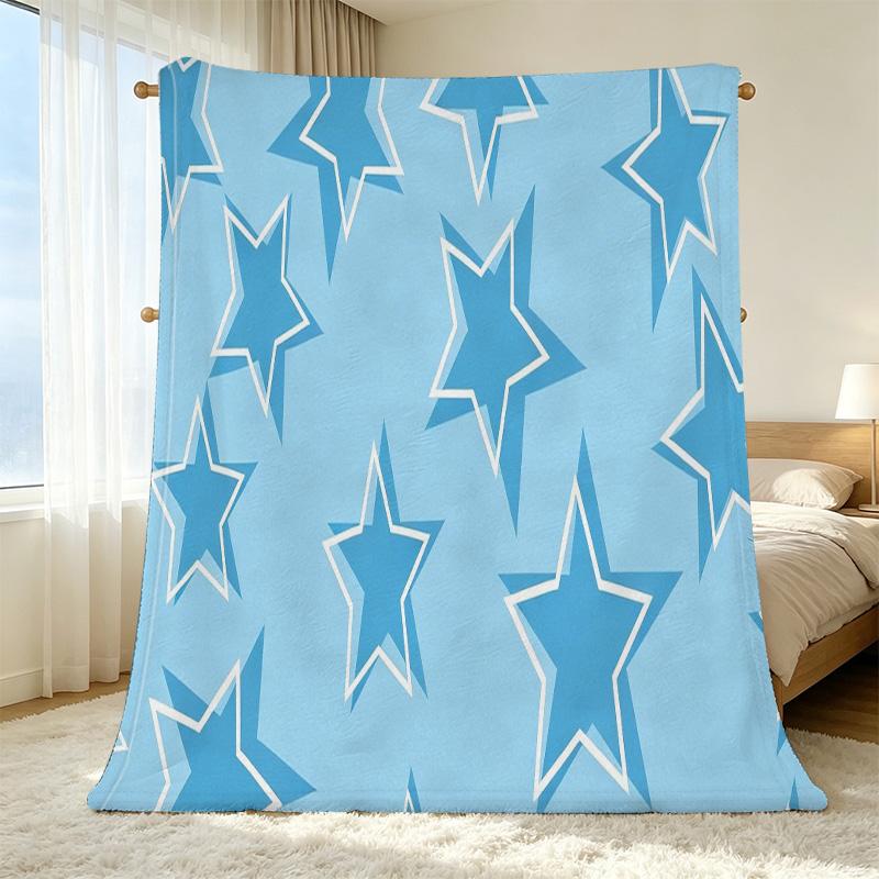 Soft Flannel Fleece Blanket: High-Density Plush Feel, Skin-Friendly, Warm & Cozy, Ideal for Home Relax, Halloween & Christmas