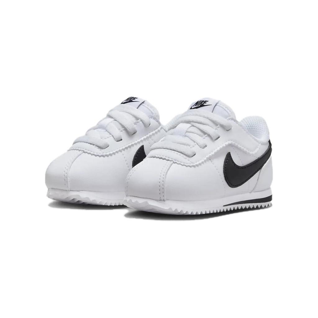 New Nike Anti Slip Wear Resistant Low Top Toddler Shoes White Black Infant And Toddler DM0952-108