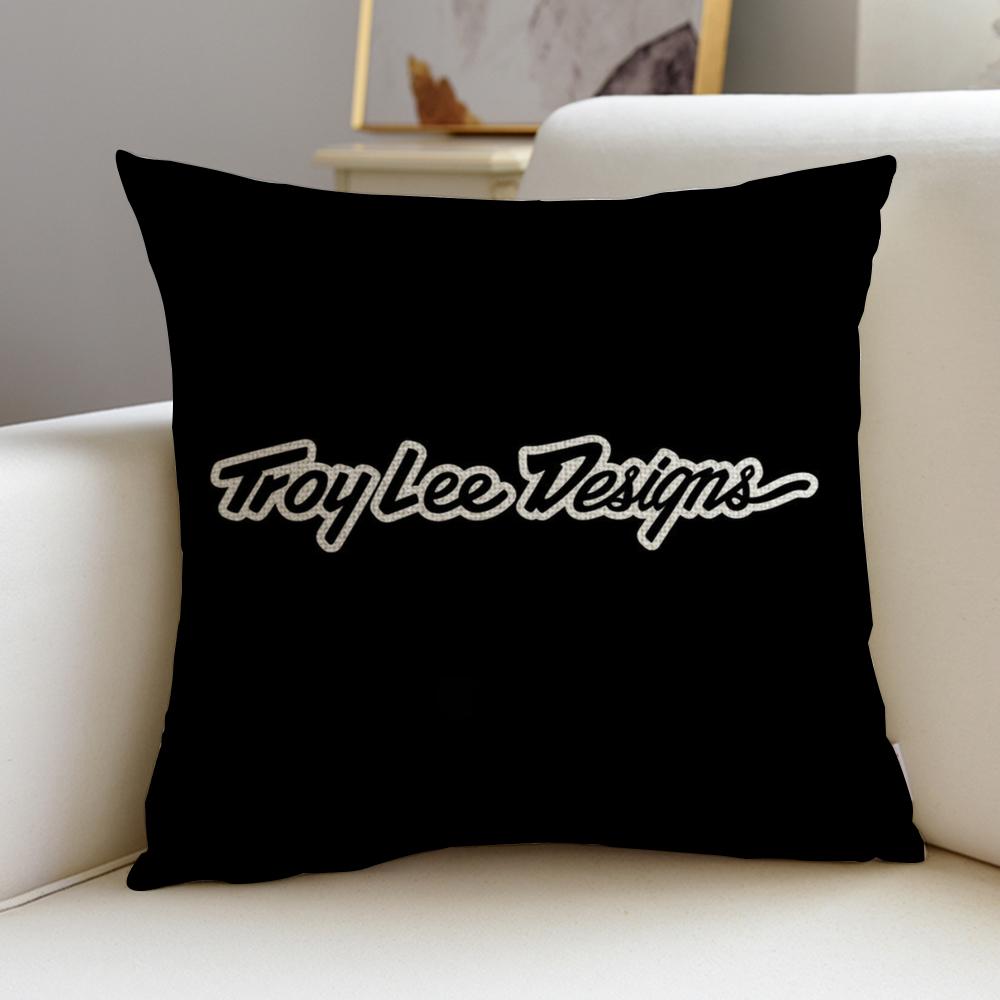 Bold TTroy LeeS Cushion Cover Breathable and skinfriendly linen pillowcase square removable and washable cushion