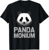Cute Panda Monium | Funny Sarcastic Pun Pandemonium T-Shirt
