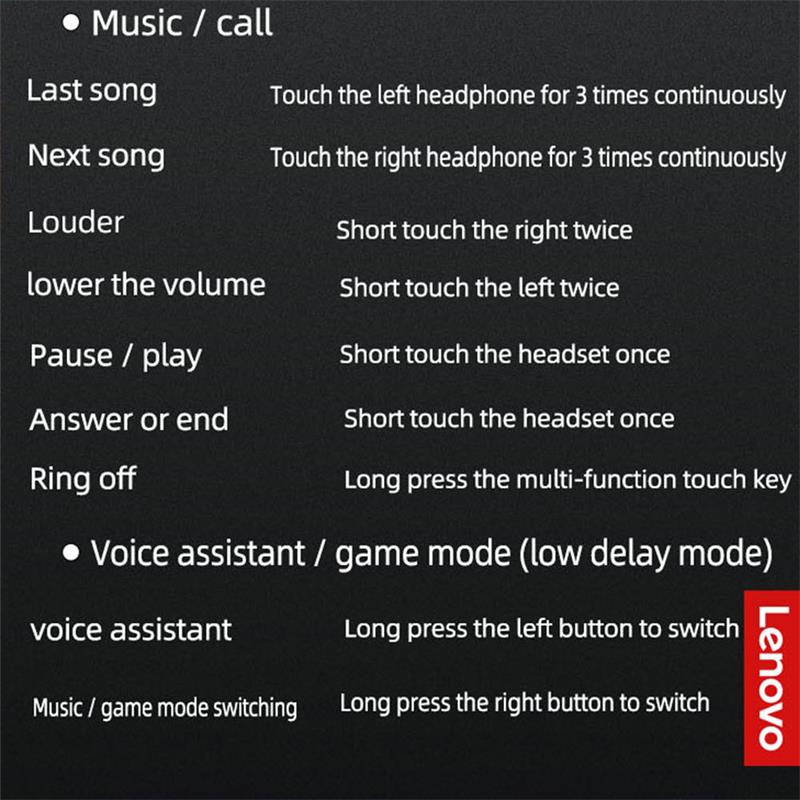 Neue Lenovo XT99 Wireless Bluetooth 5.2 Kopfhörer Metallstruktur TWS Musikspiel Dual Mode Ohrhörer mit Dual HD Mikrofon