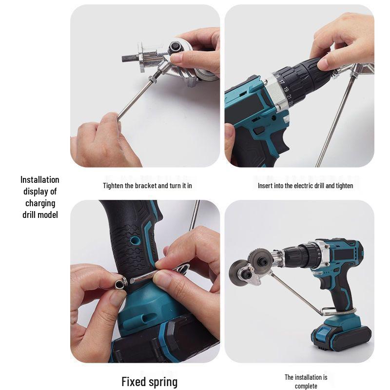 Electric Drill-Modified Shear for Cutting Color Steel and Sheet Metal