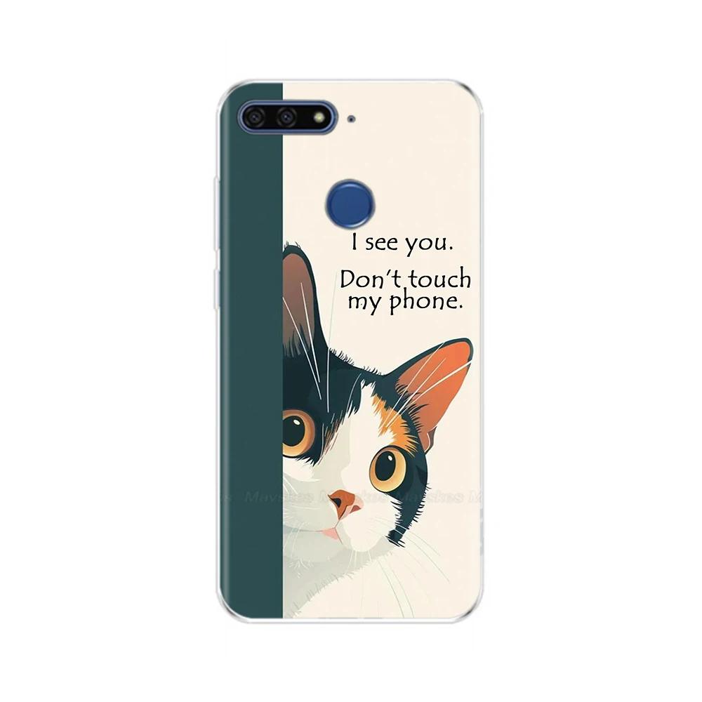 For Honor 7A Pro Case For Honor 7C Case Shockproof Silicone Soft Phone Back Cover For Huawei Honor 7A Pro Fundas Bumper Shells
