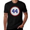44  Hammerin Hank 1974 Tshirt Everyday Wear Basic Short Sleeve Top