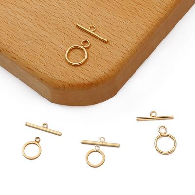 1Set Copper Round Bracelet Buckle for DIY Jewelry Making