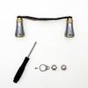 Outdoor Fishing Water Drop Reel Fishing Reel Handle Aluminum Alloy Water Drop Reel Conversion Diy Accessories