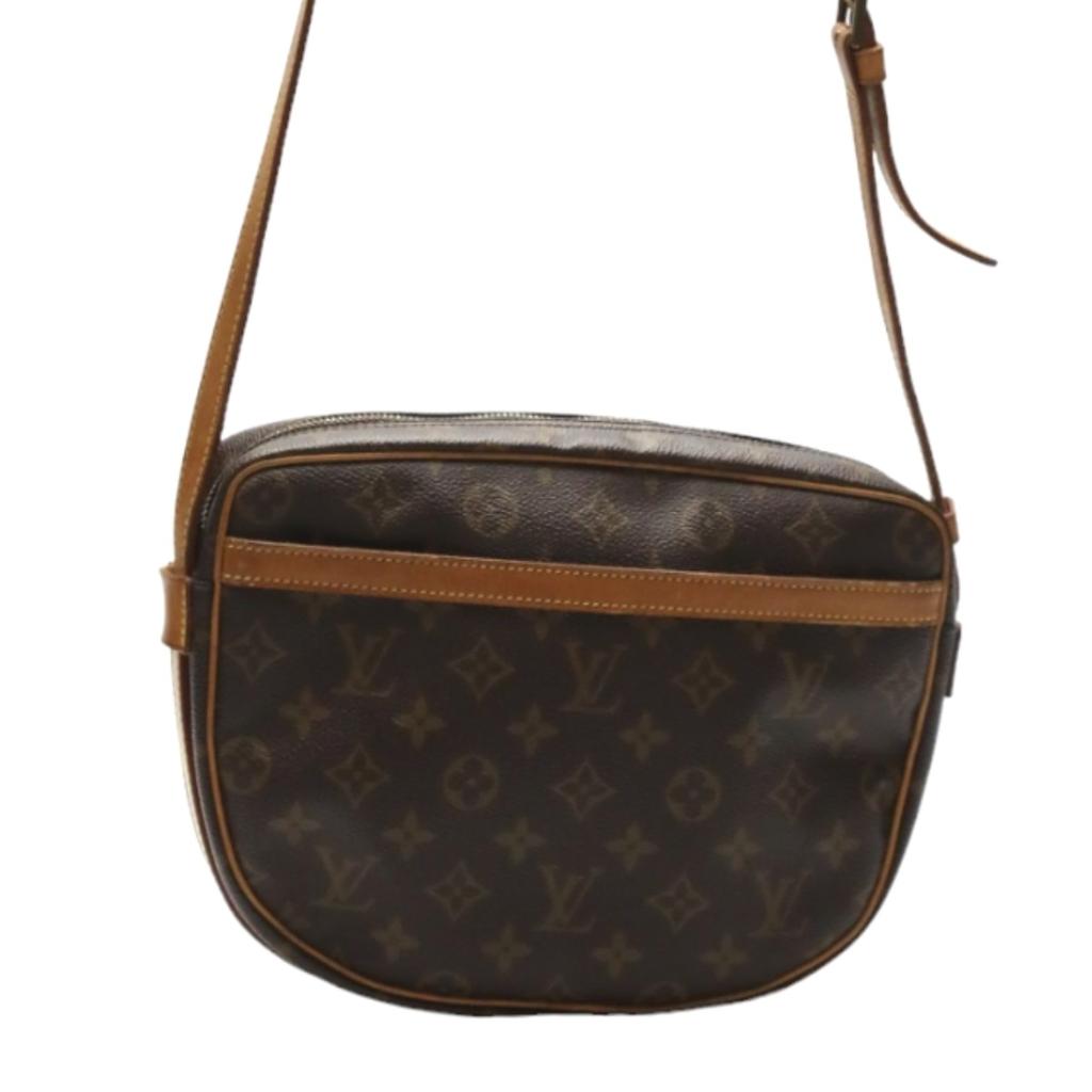 Louis Vuitton Monogram Geneufeille Shoulder Bag Monogram Canvas Brown M51227 Used
