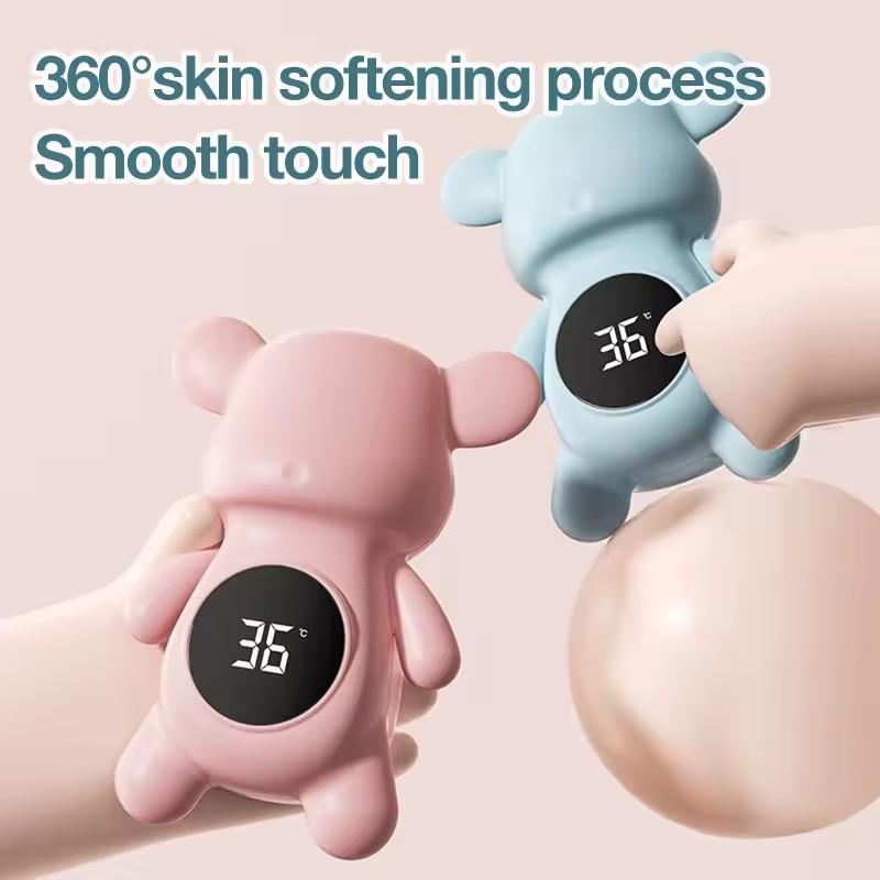 Schwimmender digitaler Babybadetemperaturmesser, LED-Anzeige, Wassertester, Sicherheitscartoon