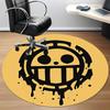 One Piece Office Round Area Rug,  Under Office Chairs Bedroom Living Room Home Decor A0908193