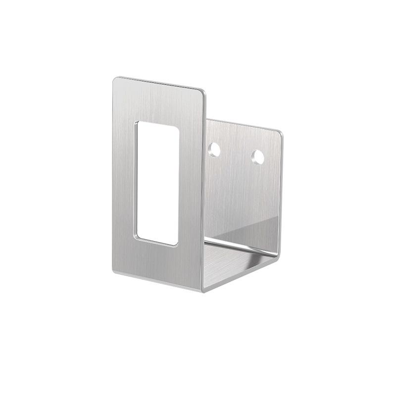 Wall-Mounted Stainless Steel Pot Lid & Cutting Board Holder - Punch-Free Kitchen Storage Rack