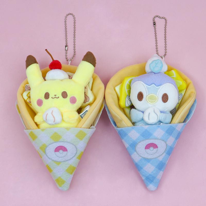 Pokémon Pikachu Plush Toys Anime Animal Fill Doll Backpack Key Pendant Chain