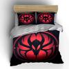 Red Demon Logo Set Decor Soft Comfortable Duvet Cover Bedding Set Included 1*Duvet Cover & 2*Pillowcases gift