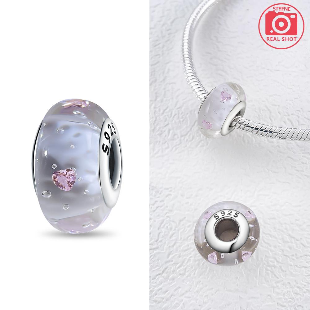 Charms Plata Copper Colors Glass Beads For Charms Copper Colors Original Bracelet For Jewelry Making