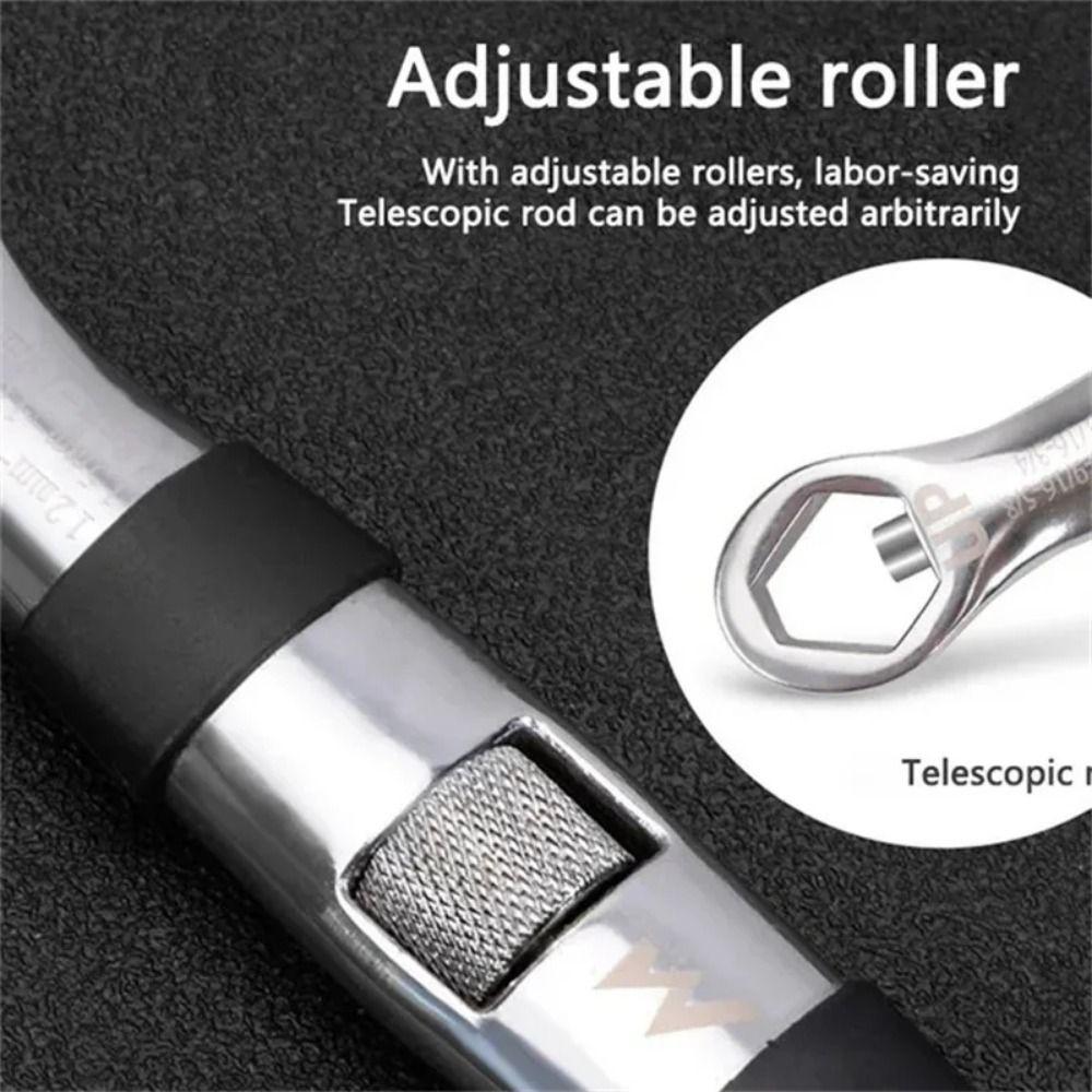 7-19mm Adjustable Spanner CR-V Key Flexible Hand Tool Rust-proof Universal Wrench  Multitools