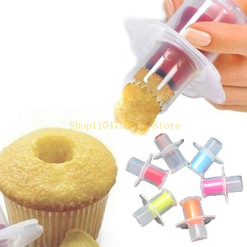 Muffin Cake Hole Digger DIY Cupcake Corer Cake Cored Remove Device Muffin Cup Cakes Baking Dessert Pastry Decorations Top Sale