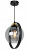 MODERN HANGING LAMP GLASS RING LAMP