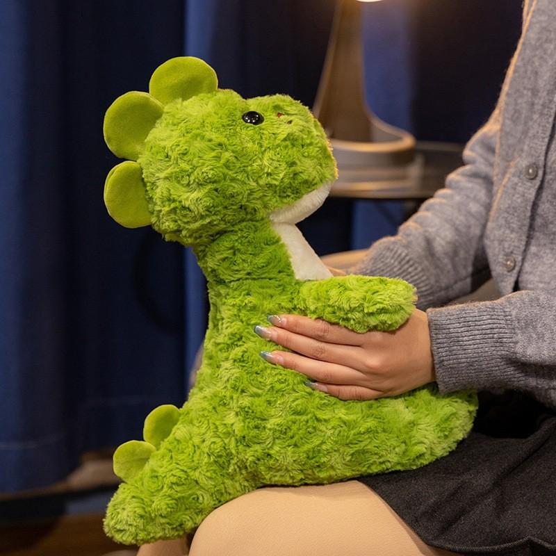 Cartoon Avocado Dinosaur Doll Plush Toy Cute Dragon Childrens Doll Companion