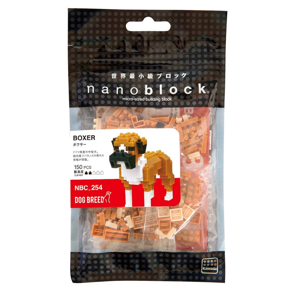 Nanoblock Hunderasse Boxer NBC_254
