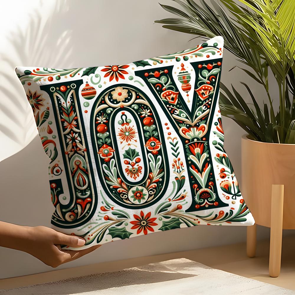 Impressionistic Illustration Color Patterns Pillow Case Home Living Room Decoration Linen Pillowcover Pillow Cases Cushion Cover